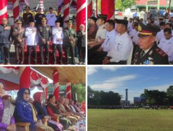 Kapolres Kerinci AKBP Ramadhani Pimpin Upacara HUT Bhayangkara Ke 80.
