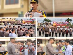 11 Personel Dapat Penghargaan, Kapolres Kerinci Apresiasi Terhadap Kinerja Anggotanya.